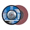Pferd 7" x 5/8-11 Thd. POLIFAN Flap Disc - A SG STEELOX, Aluminum oxide, 80 Grit, Conical 62272 - alternate 1